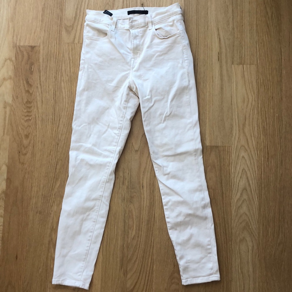 J Brand Alana High Rise Cropped Skinny Jeans
